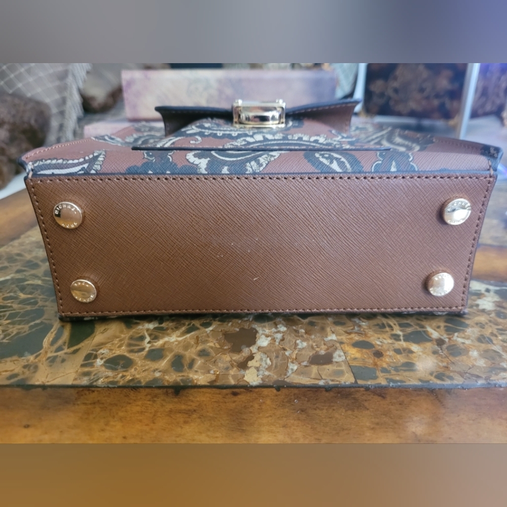 Michael Kors Paisley Brown Handbag - Picture 5 of 8